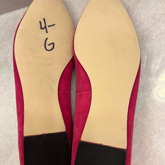Talbots Suede  Edison Ballet Flat 8.5 Narrow - Picture 6 of 8